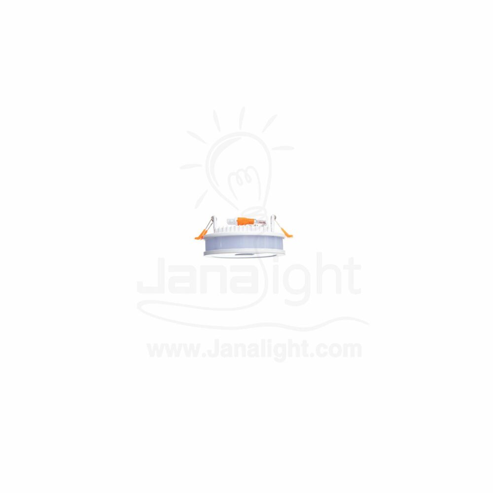 panel spotlight 12 watt white round